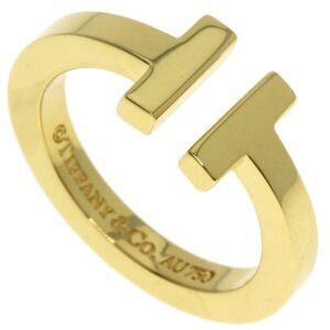 Tiffany & Co Tiffany & Co T Square Ring 18k Yellow Gold Women's